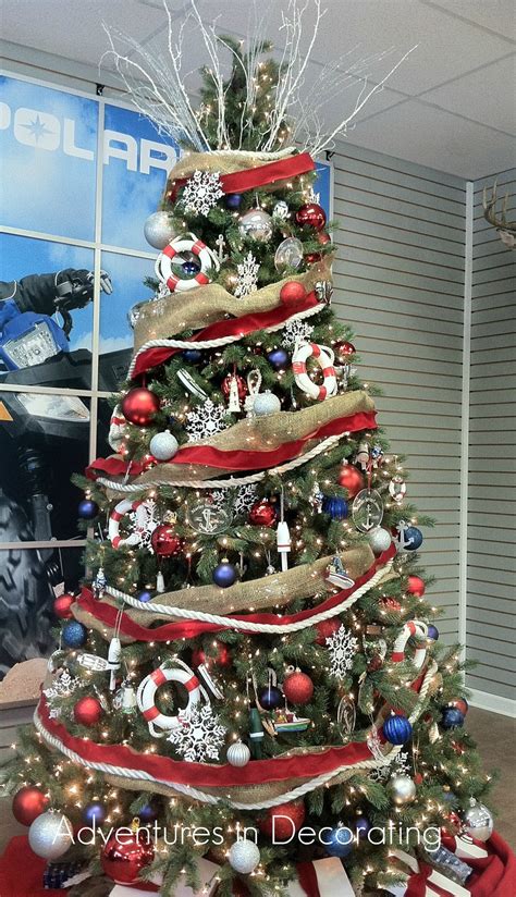 Adventures in Decorating: Nautical Christmas Tree ...