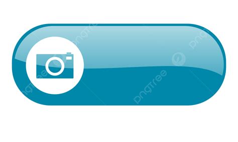 Camera Blue Web Glossy Icon, Blue, Button, Long PNG Transparent Image and Clipart for Free Download