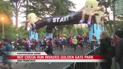 Hot Chocolate Race takes over Golden Gate Park