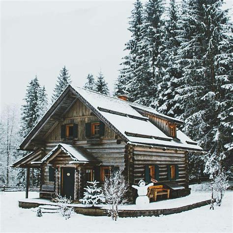 Cabins in the woods, Winter cabin, Cabins and cottages