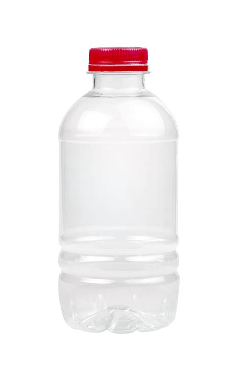 Water bottle isolated on white background ,include clipping path ...