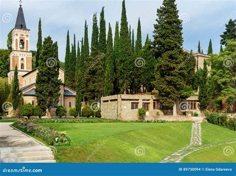 Monastery of St. Nino at Bodbe. Sighnaghi. Georgia Stock Photo - Image of signagi, saint: 89730094