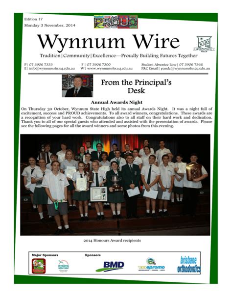 Edition 17 - Wynnum State High School