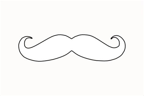 Mustache clip art no background of – Clipartix