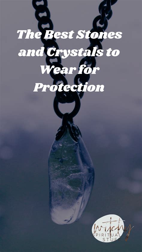 The Best Stones to Wear for Protection: Put On Your Crystals To Stay Safe in 2024 | Crystals ...