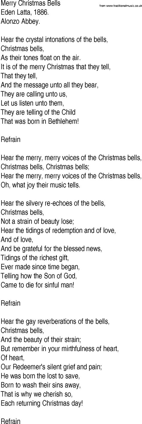 The Bells Of Christmas Lyrics - House Christmas 2021
