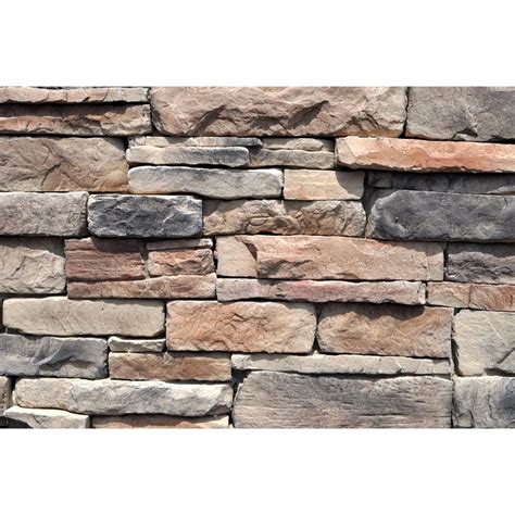 Shop M-Rock Appalachian Ledge 100-sq ft Brown Stone Veneer at Lowes.com