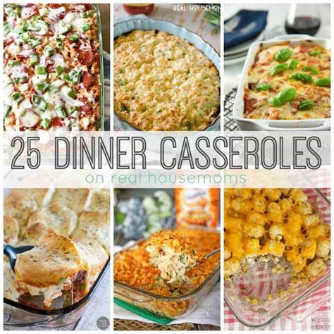 25 Dinner Casseroles ⋆ Real Housemoms