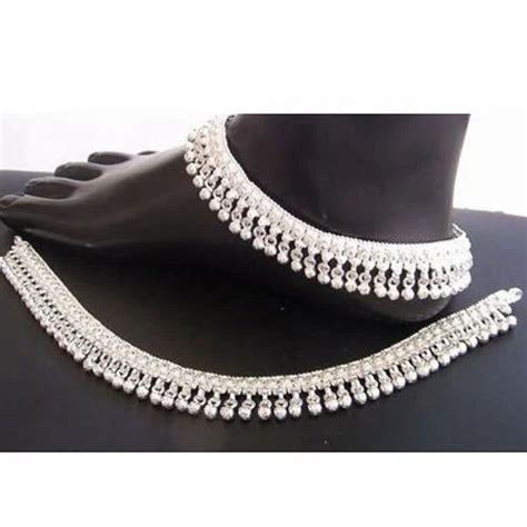 Silver Designer Payal at Rs 60/pair in Rajkot | ID: 19384421755