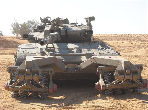 Merkava Mk3 with mine roller [3072 x 2304] : TankPorn