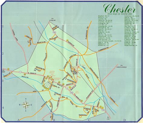 Chester Town Map - Chester Vermont • mappery