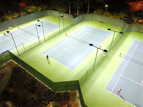 LED Lighting for Outdoor Tennis Courts