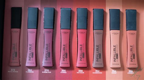 L Oreal Infallible Pro Matte Liquid Lipstick Shades Philippines ...