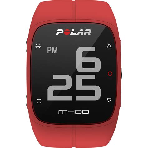 Polar M400 GPS Activity Tracker Watch HR Bundle Red 90061175 - Sportique