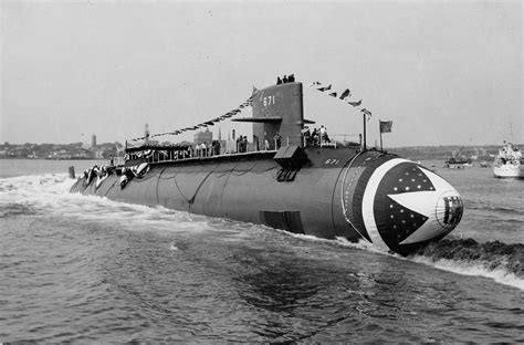 USS Narwhal (SSN-671), the quietest submarine in the Navy from her launch until the launch of ...