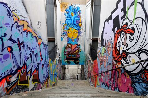 The alleys and street art of Valparaiso in photos.