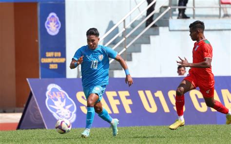 Indian Men's U19 Football Team beat Bangladesh 3-0 in SAFF U19 ...