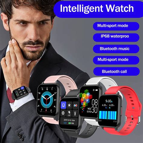 Koupit T82 Waterproof Smart Watch Blood Pressure Heart-Rate Monitor For Android IOS | Joom