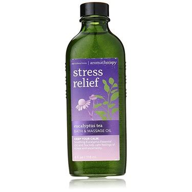 Bath & Body Works Aromatherapy - Bath & Massage Oil - Stress Relief ...