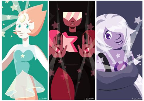 The Crystal Gems by Schlissel-art on DeviantArt