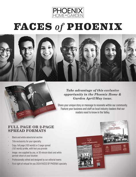 Faces of Phoenix 2023: Share Your Unique Experience - Phoenix Home & Garden