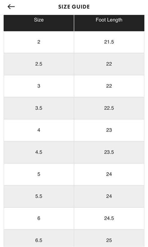 Asos Design Shoes Size Chart Deals | www.changeyourwindows.com