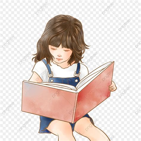 Reading Children Clipart Transparent PNG Hd, Children Reading, Summer, Girl, Education PNG Image ...