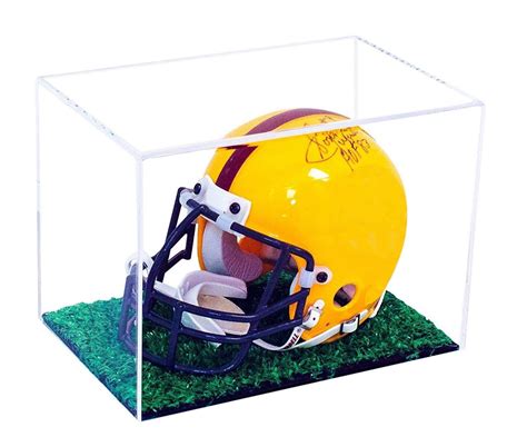 Mini Football Helmet Display Case not Full Size Better - Etsy