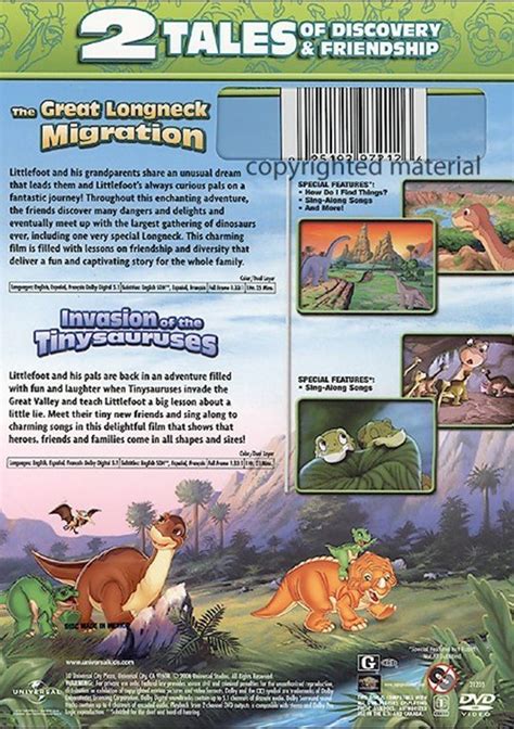 Land Before Time, The: 2 Tales Of Discovery And Friendship (DVD) | DVD ...