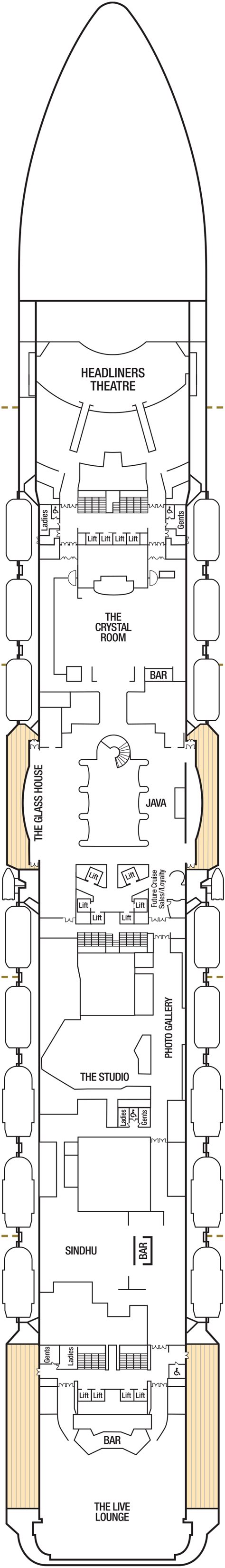 Deck Plans - P&O Britannia - Planet Cruise