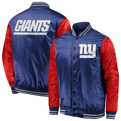 Men's New York Giants NFL Pro Line by Fanatics Branded Royal/Red Iconic ...