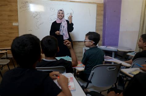 Woman Launches Tutoring Center In Gaza - Anera