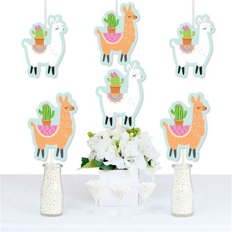 Whole Llama Fun - Decorations DIY Llama Fiesta Baby Shower or Birthday ...