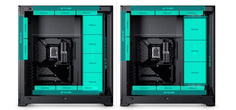 Buy Phanteks NV9 D-RGB Tempered Glass Case Black [PH-NV923TG_DBK01] | PC Case Gear Australia