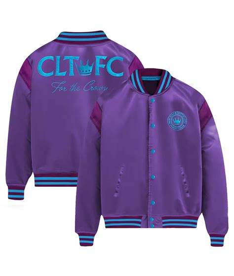 Charlotte FC Purple Jacket - Jackets Creator