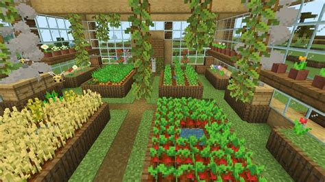 Minecraft Greenhouse Interior | Minecraft-ideeën, Minecraft, Ideeën