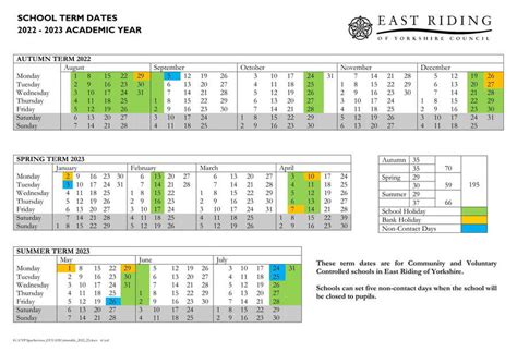 Driffield Junior School - Term Dates & Diary