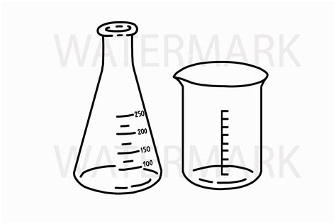 Science Lab Tools - SVG/JPG/PNG Hand Drawing