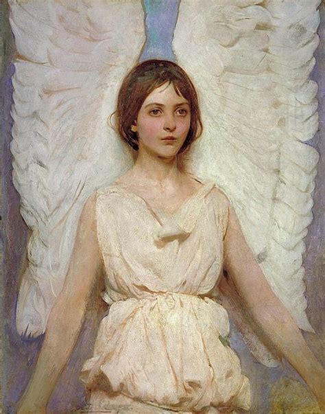 Abbott Handerson Thayer, Angel, 1887 | Renaissance paintings, Art, Paintings famous