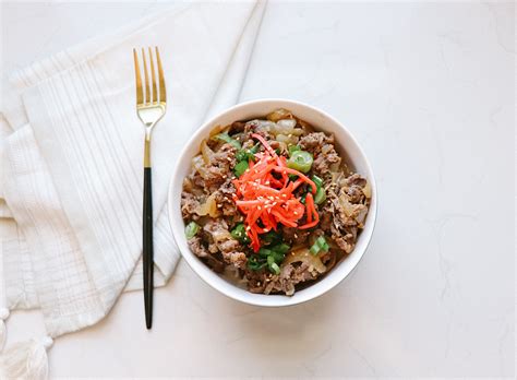 Japanese Beef Bowl Recipe (Gyudon) | Mommy Diary