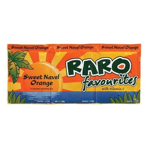 Raro Sachet Sweet Navel Orange 3pk 240g – Kiwi Corner Dairy