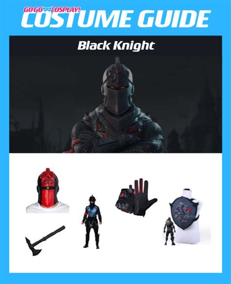 Black Knight Costume - DIY Fortnite Cosplay with Helmet, Armor & Shield