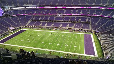 Section 309 at U.S. Bank Stadium - Minnesota Vikings - RateYourSeats.com