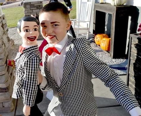 DIY Slappy Ventriloquism Dummy Halloween Costume - Lou Lou Girls