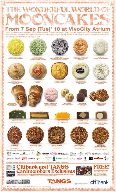 mooncake flavors