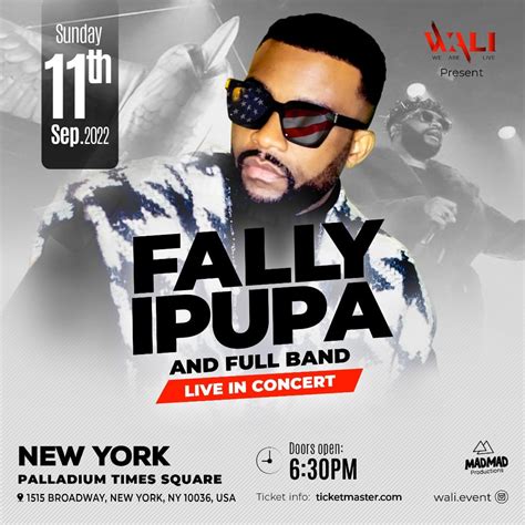 FALLY IPUPA - Palladium Times Square, New York NY Official Site