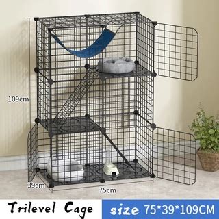 stackable pet cage/cat cage 3 layer/rabbit cage cat cage collapsible cage/kulungan ng pusa/dog ...