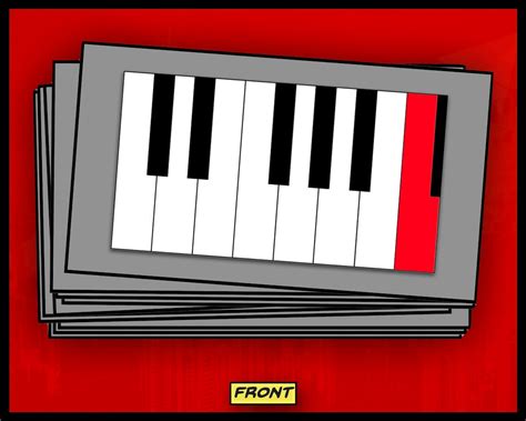 Piano Flashcards Music Flash Cards Montessori Homeschool Instant Download - Etsy