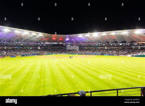 Culiacan, Sinaloa, Mexico - October 20 2019: Baseball Stadium of the ...