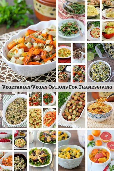 25 + Vegetarian and Vegan Options For Thanksgiving - Olga's Flavor Factory